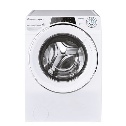 Candy | Washing Machine | ROW4966DWMCE/1-S | Energy efficiency class D | Front loading | Washing capacity 9 kg | 1400 RPM | Dept Candy | Washing Machine | ROW4966DWMCE/1-S | Energy efficiency class D | Front loading | Washing capacity 9 kg | 1400 RPM | Dept