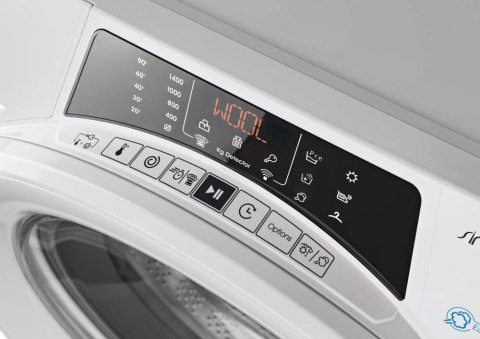 Candy | Washing Machine with Dryer | ROW 4854DWME/1-S | Energy efficiency class A | Front loading | Washing capacity 8 kg | 1400 Candy | Washing Machine with Dryer | ROW 4854DWME/1-S | Energy efficiency class A | Front loading | Washing capacity 8 kg | 1400