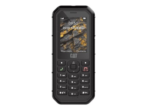 CAT | B26 | Black | 2.4 " | TFT | 8 MB | 8 MB | Dual SIM | Bluetooth | 2.1 | Main camera 2 MP | 1500 mAh CAT | B26 | Black | 2.4 " | TFT | 8 MB | 8 MB | Dual SIM | Bluetooth | 2.1 | Main camera 2 MP | 1500 mAh