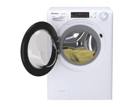 Candy Washing Machine with Dryer | CSHW4645TWB3/1-S | Energy efficiency class C/E | Front loading | Washing capacity 6 kg | 1400 Candy Washing Machine with Dryer | CSHW4645TWB3/1-S | Energy efficiency class C/E | Front loading | Washing capacity 6 kg | 1400