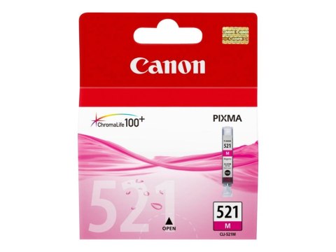 Canon CLI-521M | Wkład atramentowy | Magenta Canon CLI-521M | Wkład atramentowy | Magenta