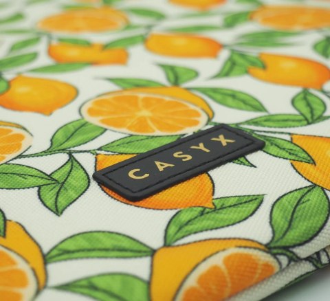 Casyx | Casyx dla MacBook | SLVS-000010 | Pasuje do rozmiaru 13"/14"| Etui | Retro Oranges | Wodoodporne Casyx | Casyx dla MacBook | SLVS-000010 | Pasuje do rozmiaru 13"/14"| Etui | Retro Oranges | Wodoodporne