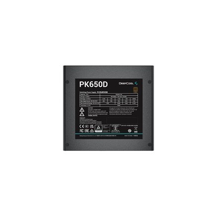 Deepcool | PSU | PK650D 80 PLUS Bronze | W | 650 W Deepcool | PSU | PK650D 80 PLUS Bronze | W | 650 W