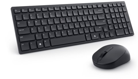 Dell | Silent Keyboard and Mouse | KM555 | Keyboard and Mouse Set | Wireless | Ukrainian (QWERTY) | Black | 2.4 GHz, Bluetooth 5 Dell | Silent Keyboard and Mouse | KM555 | Keyboard and Mouse Set | Wireless | Ukrainian (QWERTY) | Black | 2.4 GHz, Bluetooth 5
