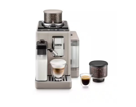 Delonghi | Coffee Maker | EXAM440.55.BG Rivelia | Pump pressure 19 bar | Built-in milk frother | Automatic | 1450 W | Sand Beige Delonghi | Coffee Maker | EXAM440.55.BG Rivelia | Pump pressure 19 bar | Built-in milk frother | Automatic | 1450 W | Sand Beige
