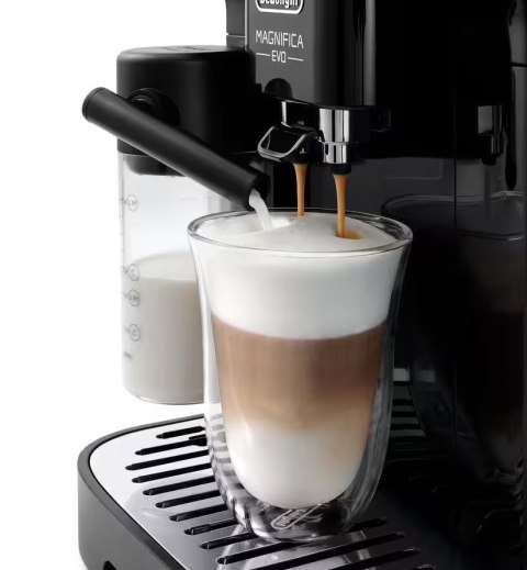 Delonghi | Coffee Maker | ECAM290.51.B Magnifica Evo | Pump pressure 15 bar | Built-in milk frother | Automatic | 1450 W | Black Delonghi | Coffee Maker | ECAM290.51.B Magnifica Evo | Pump pressure 15 bar | Built-in milk frother | Automatic | 1450 W | Black
