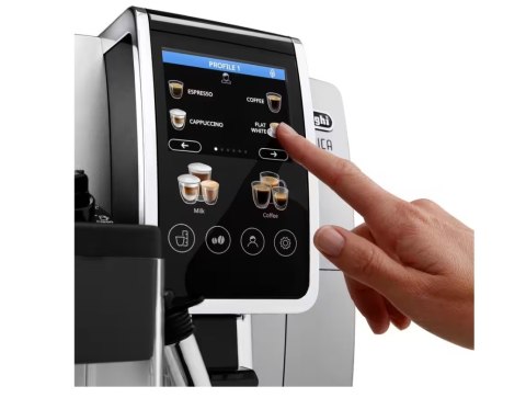 Delonghi | Ekspres do kawy | Dinamica Plus ECAM380.85.SB | Ciśnienie pompy 15 bar | Wbudowany spieniacz do mleka | Automatyczny Delonghi | Ekspres do kawy | Dinamica Plus ECAM380.85.SB | Ciśnienie pompy 15 bar | Wbudowany spieniacz do mleka | Automatyczny