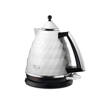Delonghi Kettle KBJ2001W Standard 2000 W 1.7 L Plastic 360° rotational base White Delonghi Kettle KBJ2001W Standard 2000 W 1.7 L Plastic 360° rotational base White