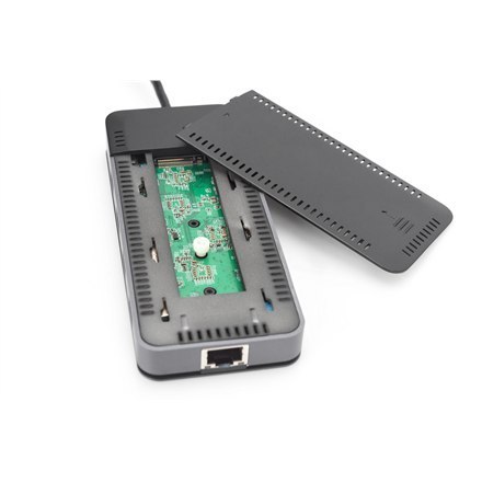 Digitus | 11 in 1 USB-C Docking Station and SSD Enclosure | DA-70896 | Dock | Ethernet LAN (RJ-45) ports 1 | VGA (D-Sub) ports q Digitus | 11 in 1 USB-C Docking Station and SSD Enclosure | DA-70896 | Dock | Ethernet LAN (RJ-45) ports 1 | VGA (D-Sub) ports q