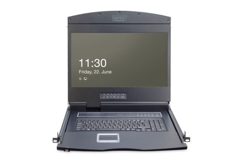 Digitus | Konsola modułowa z 19-calowym wyświetlaczem TFT (48,3 cm) | DS-72211-4US Digitus | Konsola modułowa z 19-calowym wyświetlaczem TFT (48,3 cm) | DS-72211-4US