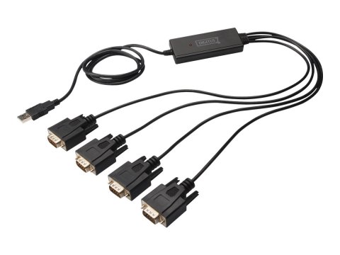 Digitus | USB 2.0 to 4xRS232 Cable | DA-70159 | USB to Serial Adapter Digitus | USB 2.0 to 4xRS232 Cable | DA-70159 | USB to Serial Adapter