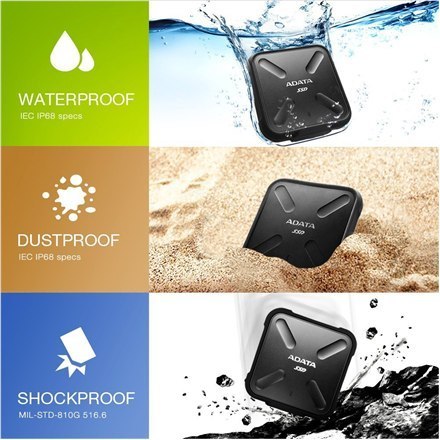 External SSD | SD700 | 512 GB | USB 3.1 | Black External SSD | SD700 | 512 GB | USB 3.1 | Black