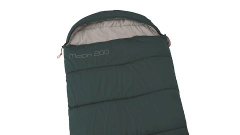 Easy Camp | Camp Moon 200 "L" | Sleeping Bag | 220 x 80 cm | 2 way open-end - auto lock, L-shape | Teal Easy Camp | Camp Moon 200 "L" | Sleeping Bag | 220 x 80 cm | 2 way open-end - auto lock, L-shape | Teal