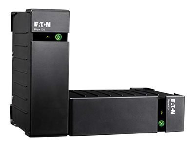 Eaton Ellipse ECO UPS USB DIN, 1600 VA, 1000 W, Input: C14, Outputs: (4) Schuko, (4) Schuko surge only, Tower | Eaton Eaton Ellipse ECO UPS USB DIN, 1600 VA, 1000 W, Input: C14, Outputs: (4) Schuko, (4) Schuko surge only, Tower | Eaton