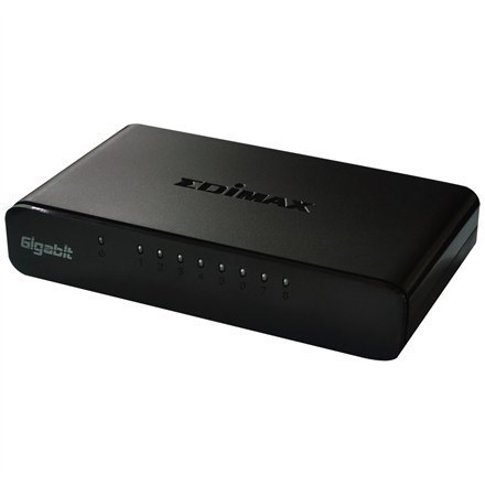 Edimax Switch ES-5800G V3 Unmanaged, Desktop, 1 Gbps (RJ-45) ilość portów 8, typ zasilania Single Edimax Switch ES-5800G V3 Unmanaged, Desktop, 1 Gbps (RJ-45) ilość portów 8, typ zasilania Single