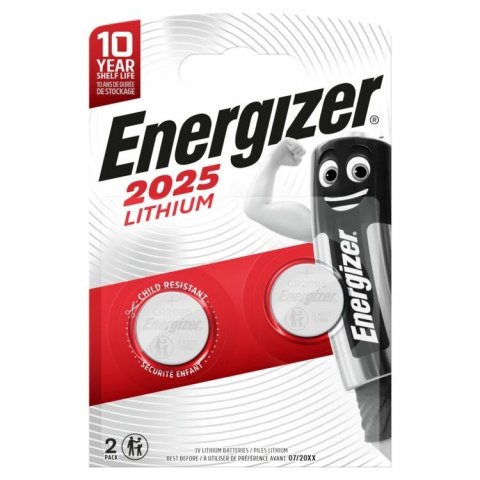 Energizer CR2025 BL2 | Lithium | 2 pc(s) Energizer CR2025 BL2 | Lithium | 2 pc(s)