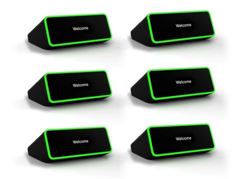 Evoko Kleeo Desk Manager, 6-Pack | Evoko | Kleeo Desk Manager, 6-Pack | 2.05 " | Landscape | Wi-Fi | Touchscreen Evoko Kleeo Desk Manager, 6-Pack | Evoko | Kleeo Desk Manager, 6-Pack | 2.05 " | Landscape | Wi-Fi | Touchscreen