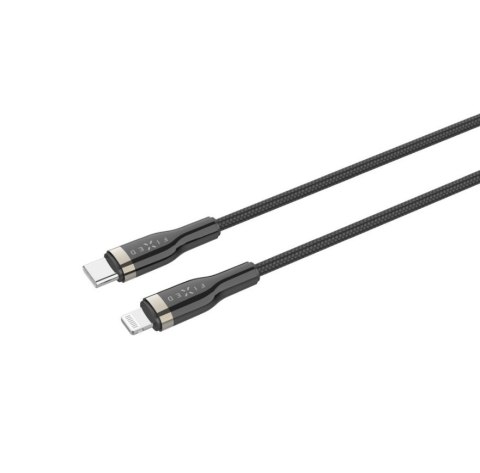 Fixed | Braided Cable USB-C/Lightning, 2 m | FIXDB-CL2-BK Fixed | Braided Cable USB-C/Lightning, 2 m | FIXDB-CL2-BK