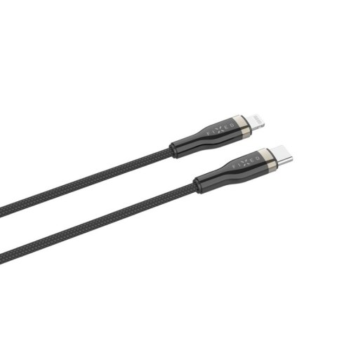 Fixed | Braided Cable USB-C/Lightning, 2 m | FIXDB-CL2-BK Fixed | Braided Cable USB-C/Lightning, 2 m | FIXDB-CL2-BK