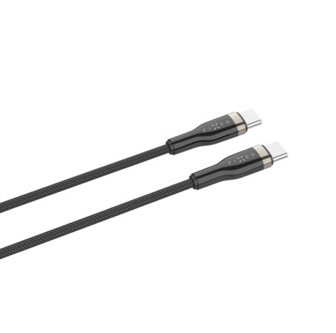 Fixed | Braided Cable USB-C/USB-C, 2m, 100W | FIXDB-CC2-BK Fixed | Braided Cable USB-C/USB-C, 2m, 100W | FIXDB-CC2-BK