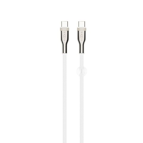 Fixed | Braided Cable USB-C/USB-C, 2m, 100W | FIXDB-CC2-WH Fixed | Braided Cable USB-C/USB-C, 2m, 100W | FIXDB-CC2-WH