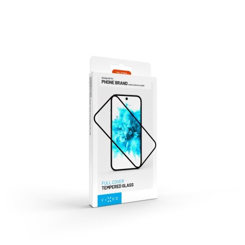 Fixed | Full Cover 2.5D | Apple | iPhone SE (2025) | Tempered Glass | Black | Screen Protector Fixed | Full Cover 2.5D | Apple | iPhone SE (2025) | Tempered Glass | Black | Screen Protector