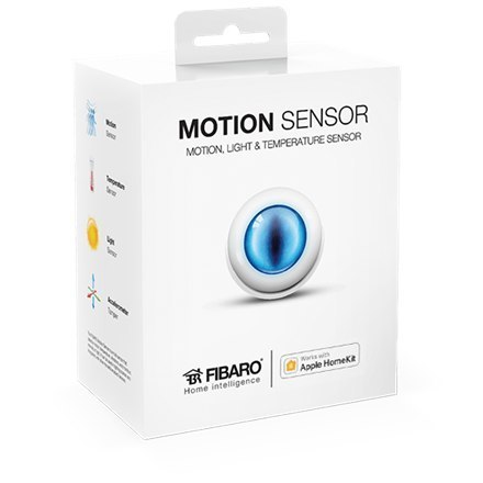 Fibaro | Czujnik ruchu, światła i temperatury | Apple HomeKit | Biały Fibaro | Czujnik ruchu, światła i temperatury | Apple HomeKit | Biały