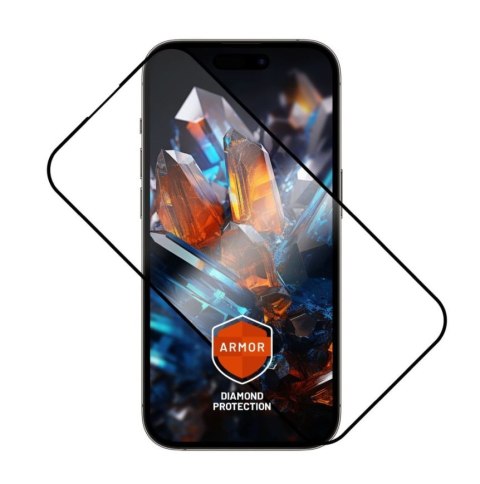 Fixed Armor | Screen protector | Apple | iPhone 15 Plus/iPhone16 Plus | Tempered glass | Black Fixed Armor | Screen protector | Apple | iPhone 15 Plus/iPhone16 Plus | Tempered glass | Black