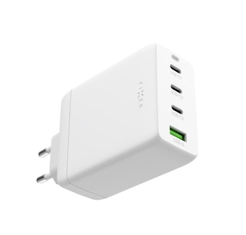 Fixed GaN 3xUSB-C/USB Travel Charger 100W | FIXCG100-3CU-WH Fixed GaN 3xUSB-C/USB Travel Charger 100W | FIXCG100-3CU-WH