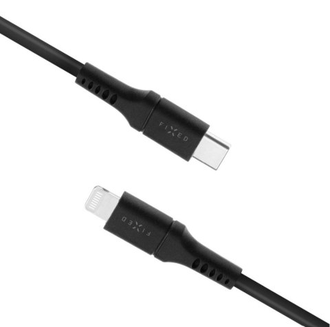 Fixed | Liquid Silicone Cable USB-C/Lightning, 2m | FIXDLS-CL2-BK Fixed | Liquid Silicone Cable USB-C/Lightning, 2m | FIXDLS-CL2-BK