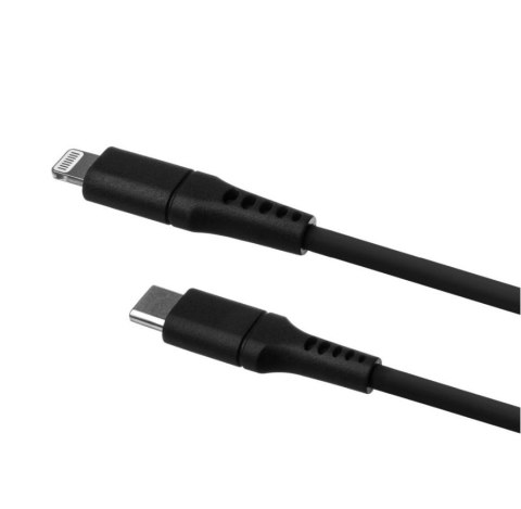 Fixed | Liquid Silicone Cable USB-C/Lightning, 2m | FIXDLS-CL2-BK Fixed | Liquid Silicone Cable USB-C/Lightning, 2m | FIXDLS-CL2-BK