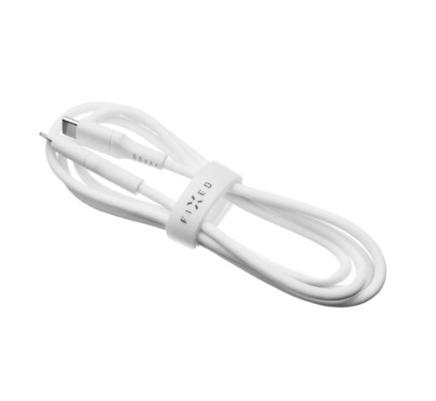 Fixed | Liquid Silicone Cable USB-C/USB-C, 2m, 60W | FIXDLS-CC2-WH Fixed | Liquid Silicone Cable USB-C/USB-C, 2m, 60W | FIXDLS-CC2-WH