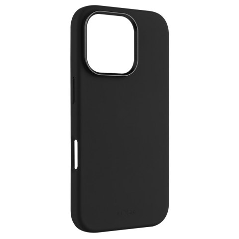 Fixed | MagFlow | Back Cover | Apple | iPhone 16 Pro | Silicone | Black Fixed | MagFlow | Back Cover | Apple | iPhone 16 Pro | Silicone | Black
