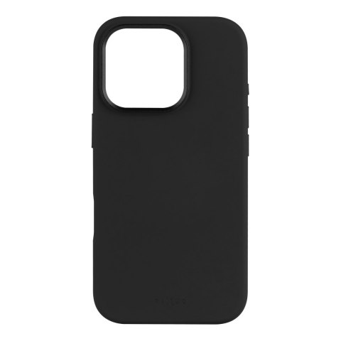 Fixed | MagFlow | Back Cover | Apple | iPhone 16 Pro | Silicone | Black Fixed | MagFlow | Back Cover | Apple | iPhone 16 Pro | Silicone | Black
