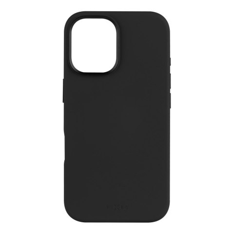 Fixed | MagFlow | Back Cover | Apple | iPhone 16 | Silicone | Black Fixed | MagFlow | Back Cover | Apple | iPhone 16 | Silicone | Black