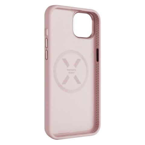 Fixed | MagFlow | Back cover | Apple | iPhone 15 Plus | Liquid silicon | Pink Fixed | MagFlow | Back cover | Apple | iPhone 15 Plus | Liquid silicon | Pink