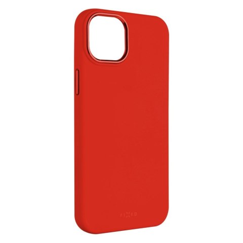 Fixed | MagFlow | Back cover | Apple | iPhone 15 Plus | Liquid silicon | Red Fixed | MagFlow | Back cover | Apple | iPhone 15 Plus | Liquid silicon | Red