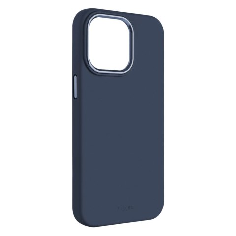 Fixed | MagFlow | Back cover | Apple | iPhone 15 Pro | Liquid silicon | Blue Fixed | MagFlow | Back cover | Apple | iPhone 15 Pro | Liquid silicon | Blue