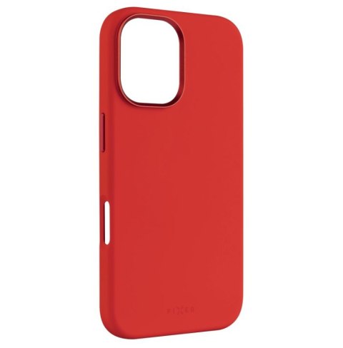 Fixed MagFlow | Back cover | Apple | iPhone 16 | Liquid silicon | Red Fixed MagFlow | Back cover | Apple | iPhone 16 | Liquid silicon | Red