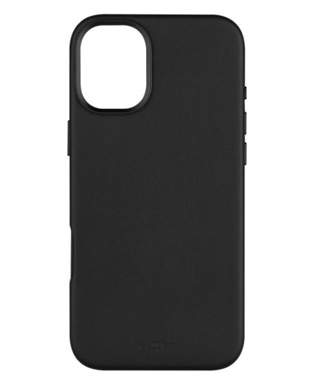 Fixed MagLeather | Back cover | Apple | iPhone 16 Plus | Leather | Black Fixed MagLeather | Back cover | Apple | iPhone 16 Plus | Leather | Black