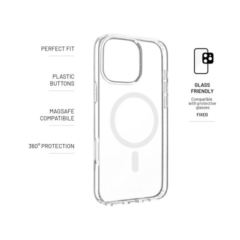 Fixed | MagPure | Back Cover | Apple | iPhone 16 Pro Max | TPU | Clear Fixed | MagPure | Back Cover | Apple | iPhone 16 Pro Max | TPU | Clear