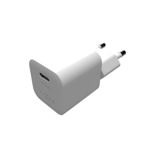 Fixed | Mini ładowarka podróżna USB-C, 25W | FIXC25M-C-WH Fixed | Mini ładowarka podróżna USB-C, 25W | FIXC25M-C-WH