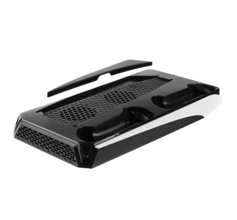 Fixed Multifunctional Station for PlayStation 5 with Cooling and Charging for two DualSense Controllers | FIXPS5-MCS-BW Fixed Multifunctional Station for PlayStation 5 with Cooling and Charging for two DualSense Controllers | FIXPS5-MCS-BW