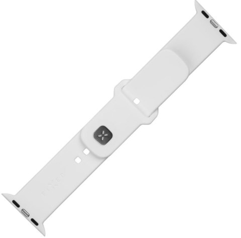 Fixed | Sporty Strap Set for Apple Watch 38/40/41 mm | 160-225 mm | White | Silicone Fixed | Sporty Strap Set for Apple Watch 38/40/41 mm | 160-225 mm | White | Silicone