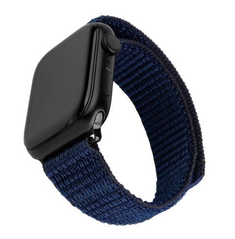 Fixed | Sporty Strap for Apple Watch 38/40/41mm | 160-210 | Dark blue | Nylon Fixed | Sporty Strap for Apple Watch 38/40/41mm | 160-210 | Dark blue | Nylon