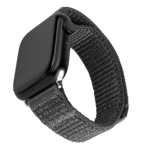 Fixed | Sporty Strap for Apple Watch 38/40/41mm | 160-210 mm | Dark gray | Nylon Fixed | Sporty Strap for Apple Watch 38/40/41mm | 160-210 mm | Dark gray | Nylon