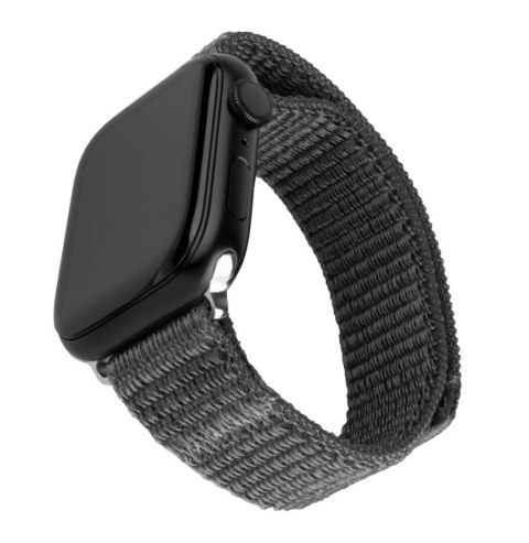 Fixed | Sporty Strap for Apple Watch 42/44/45mm | 160-210 mm | Dark gray | Nylon Fixed | Sporty Strap for Apple Watch 42/44/45mm | 160-210 mm | Dark gray | Nylon