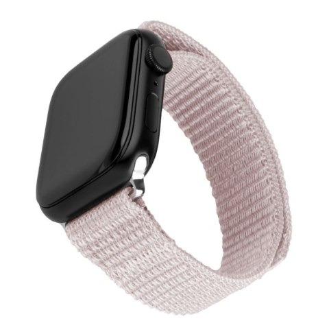 Fixed | Sporty Strap for Apple Watch 42/44/45mm | 160-210 mm | Rose gold | Nylon Fixed | Sporty Strap for Apple Watch 42/44/45mm | 160-210 mm | Rose gold | Nylon