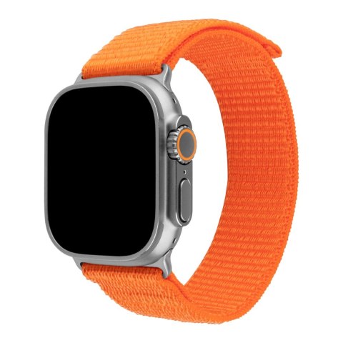 Fixed | Sporty Strap for Apple Watch Ultra 49mm | 160-210 mm | Watch strap | Orange | Nylon Fixed | Sporty Strap for Apple Watch Ultra 49mm | 160-210 mm | Watch strap | Orange | Nylon