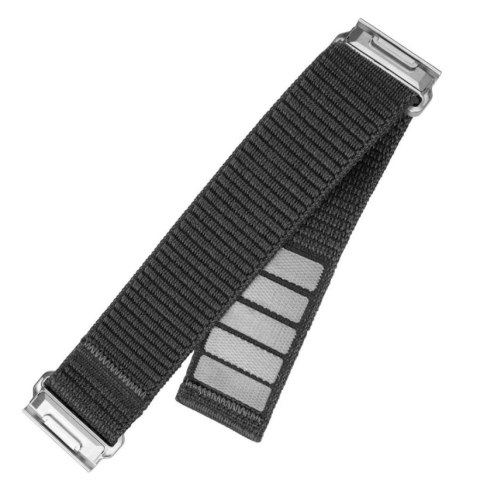 Fixed | Sporty Strap for Garmin QuickFit 22mm | 160-210 mm | Dark gray | Nylon Fixed | Sporty Strap for Garmin QuickFit 22mm | 160-210 mm | Dark gray | Nylon